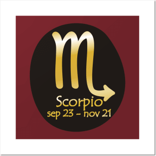 Scorpio Posters and Art